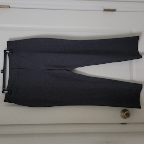 Worthington Size 10PS Gray Straight Leg Trousers, Gently Used Condition - Picture 1 of 15